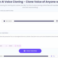 vidnoz ai voice cloning